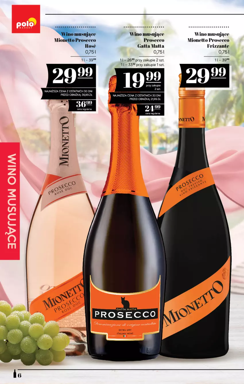Gazetka promocyjna PoloMarket - Katalog alkoholi 11/2026 - ważna 18.06 do 01.07.2026 - strona 6 - produkty: Gatta, Mus, Prosecco, Wino, Wino musujące