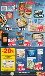 Gazetka promocyjna Kaufland - Gazetka tygodnia - Gazetka - ważna od 22.11 do 22.11.2023 - strona 42 - produkty: Karp, Produkty mrożone, Sushi, Krewetki, Dorsz, Waga, Olej, Lisner, Fa