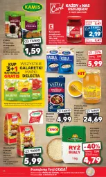 Gazetka promocyjna Kaufland - Gazetka tygodnia - Gazetka - ważna od 22.11 do 22.11.2023 - strona 52 - produkty: Koncentrat pomidorowy, Makaron, Krakus, Ryż, Gra, Kuchnia, Melvit, Babuni, Fasola, Miód, Galaretki, Delecta, Waga, Gala, Kamis, Olej, Ryż biały, Fa