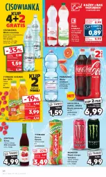 Gazetka promocyjna Kaufland - Gazetka tygodnia - Gazetka - ważna od 22.11 do 22.11.2023 - strona 60 - produkty: Sok, Gra, Primavera, Coca-Cola, LANA, Fortuna, Napój gazowany, Prima, Tymbark, Syrop, Fanta, Woda mineralna, Owoce, Woda, Sprite, Napój, Cisowianka, Fa