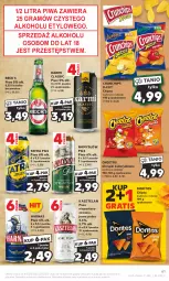 Gazetka promocyjna Kaufland - Gazetka tygodnia - Gazetka - ważna od 22.11 do 22.11.2023 - strona 61 - produkty: Piwa, Piwo, Cheetos, Gra, Namysłów, Kasztelan, Chipsy, Chrupki, Tatra, Crunchips, Karmi, Harnaś