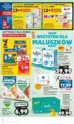 Gazetka promocyjna Kaufland - Gazetka tygodnia - Gazetka - ważna od 22.11 do 22.11.2023 - strona 66 - produkty: HiPP, Gra, Gerber, Pampers, BoboVita, Chusteczki, Danie dla dzieci, Dzieci, Waga, Nestlé