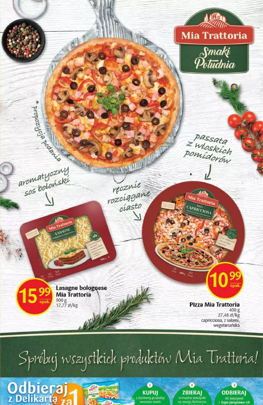 Gazetka promocyjna Delikatesy Centrum - Gazetka DC50 - ważna 27.12.2022 do 02.01.2023 - strona 15 - produkty: Lasagne, Pizza, Salami