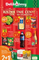 Gazetka promocyjna Delikatesy Centrum - Gazetka DC50 - Gazetka - ważna od 02.01 do 02.01.2023 - strona 1 - produkty: Piwo, Rycki Edam, Ser, Rum, 7up, Pepsi max, Mirinda, Kiwi, Tarczyński, Pepsi, Winogrona, Edam, Kabanos, Wino, Napój, Kozel