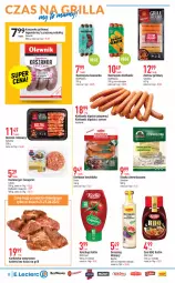 Gazetka promocyjna E Leclerc - Gazetka - ważna od 30.04 do 30.04.2022 - strona 18 - produkty: Ketchup, Sos, Sok, Ser, Mus, Kiełbaski śląskie, Sokołów, Hamburger, Karkówka wieprzowa, Winiary, Dres, Duda, Burger, Kotlet, Kotlin, Boczek, Kaszanka, Grill, Kasza, Kiełbasa, Olewnik