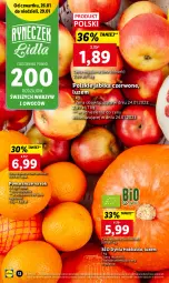 Gazetka promocyjna Lidl - GAZETKA - Gazetka - ważna od 29.01 do 29.01.2023 - strona 12 - produkty: Sok, Pomarańcze, Jabłka
