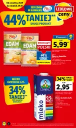 Gazetka promocyjna Lidl - GAZETKA - Gazetka - ważna od 29.01 do 29.01.2023 - strona 2 - produkty: Ser, Kawa, Pilos, Edam, Mleko