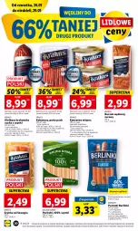 Gazetka promocyjna Lidl - GAZETKA - Gazetka - ważna od 29.01 do 29.01.2023 - strona 20 - produkty: Krakus, Ser, Gra, Paprykarz, Kiełbasa krakowska, Parówki, Papryka, Szynka, Morliny, Boczek, Kabanos, Kiełbasa, Berlinki