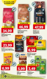 Gazetka promocyjna Lidl - GAZETKA - Gazetka - ważna od 29.01 do 29.01.2023 - strona 28 - produkty: Torebka, Kawa ziarnista, Bell, Kawa, Herbata czarna, Lack, Bella, Herbata, Kakao, Napój, Fa