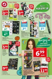 Gazetka promocyjna Auchan - Rysuje się pobudka na piątkę Hipermarkety - Gazetka - ważna od 04.08 do 04.08.2021 - strona 21 - produkty: Por, Noż, Nożyczki, Papier, Długopis, Klej, Uchwyty, Płaszcz, Fa