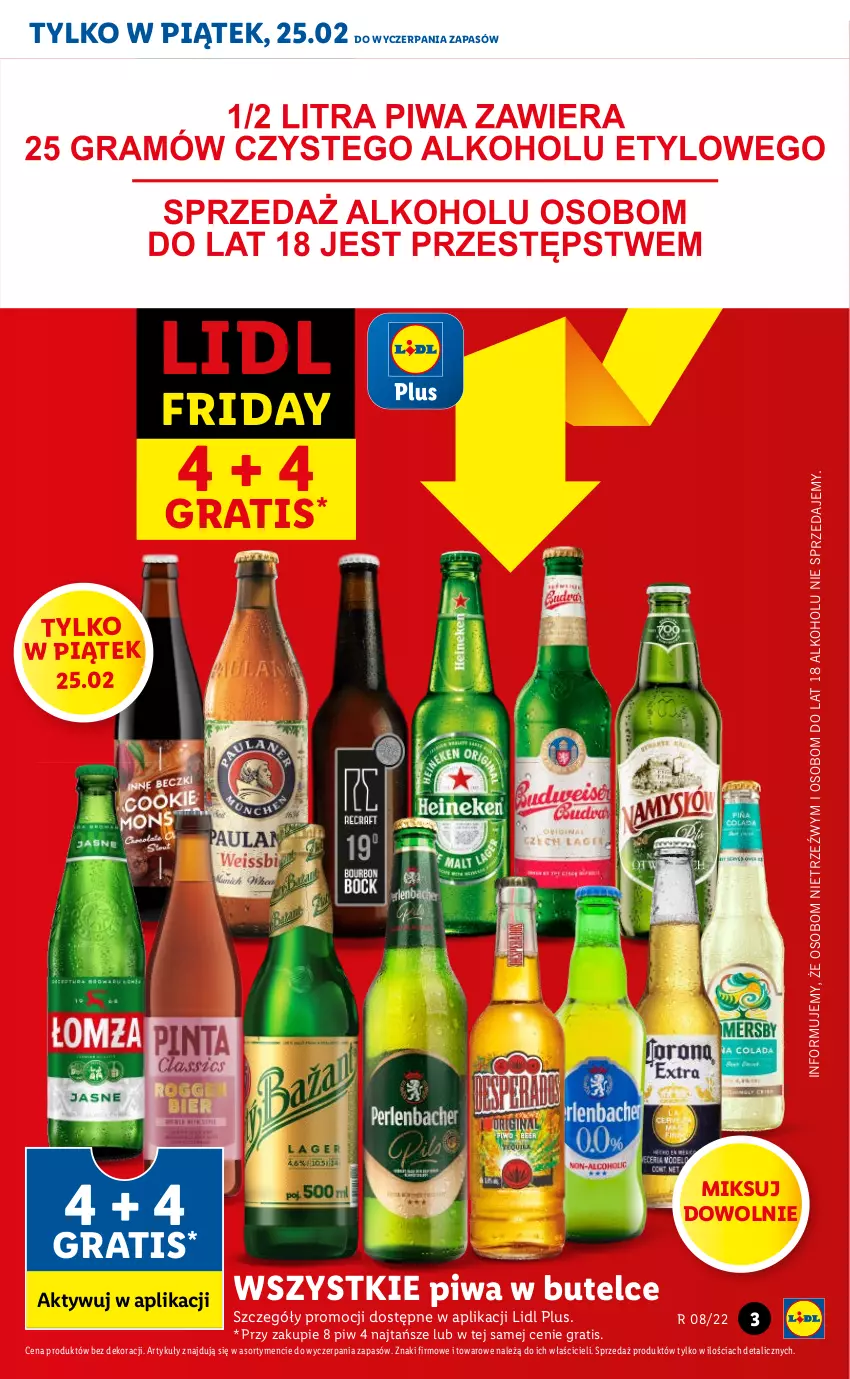 Gazetka promocyjna Lidl - GAZETKA - ważna 24.02 do 26.02.2022 - strona 3 - produkty: Gra, Piwa