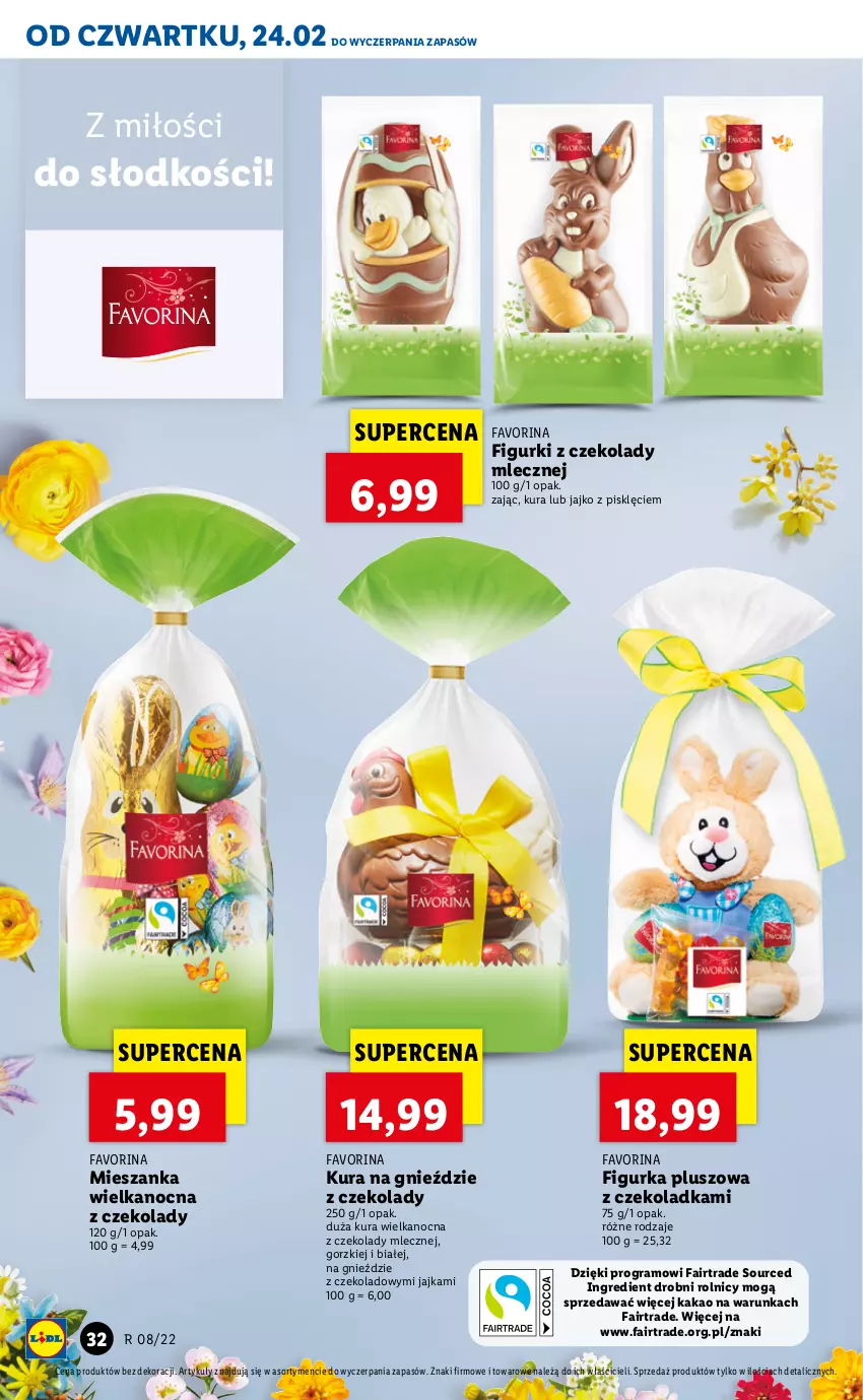 Gazetka promocyjna Lidl - GAZETKA - ważna 24.02 do 26.02.2022 - strona 32 - produkty: Fa, Gra, Kakao