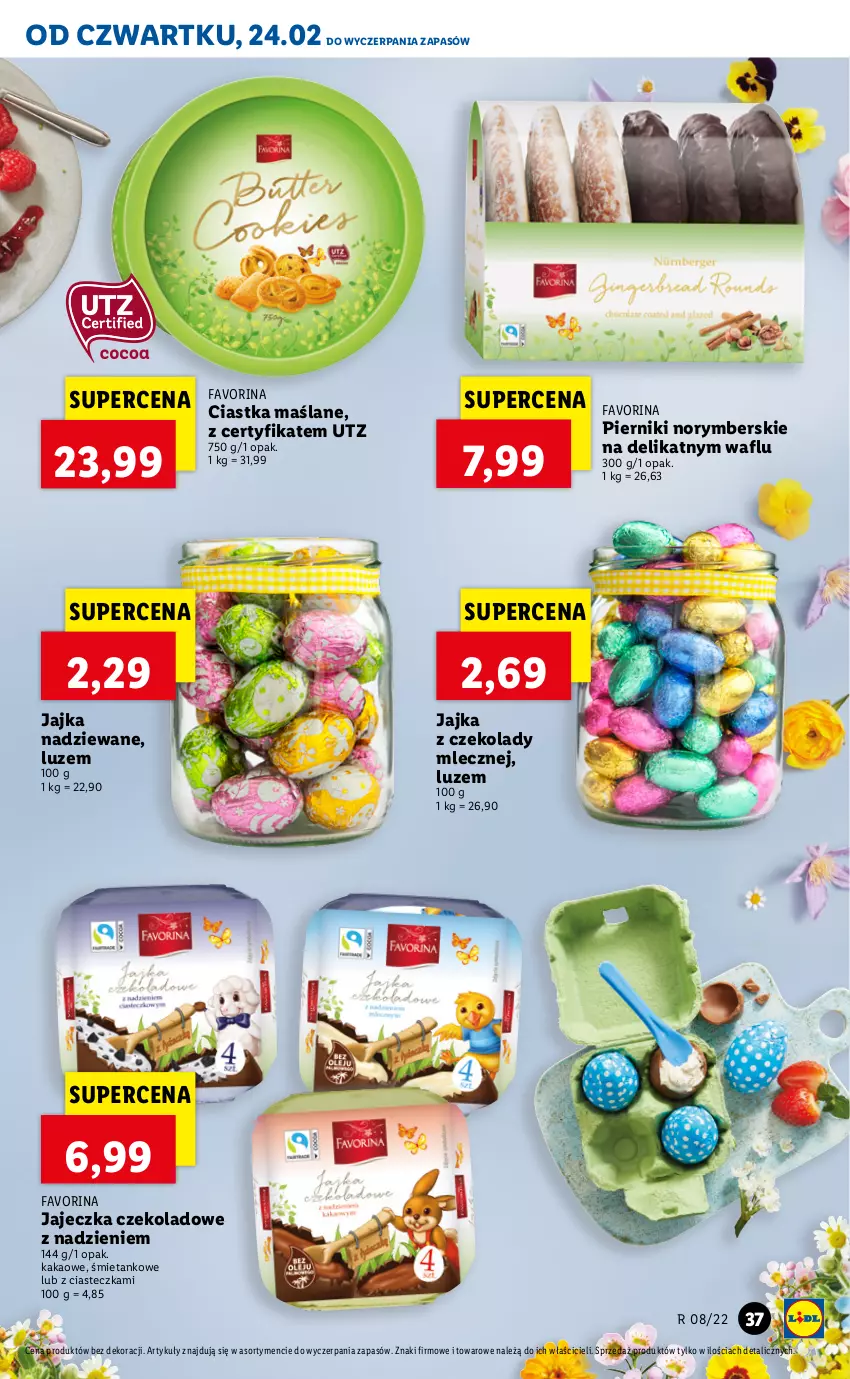 Gazetka promocyjna Lidl - GAZETKA - ważna 24.02 do 26.02.2022 - strona 37 - produkty: Ciastka, Fa, Kakao, Piernik