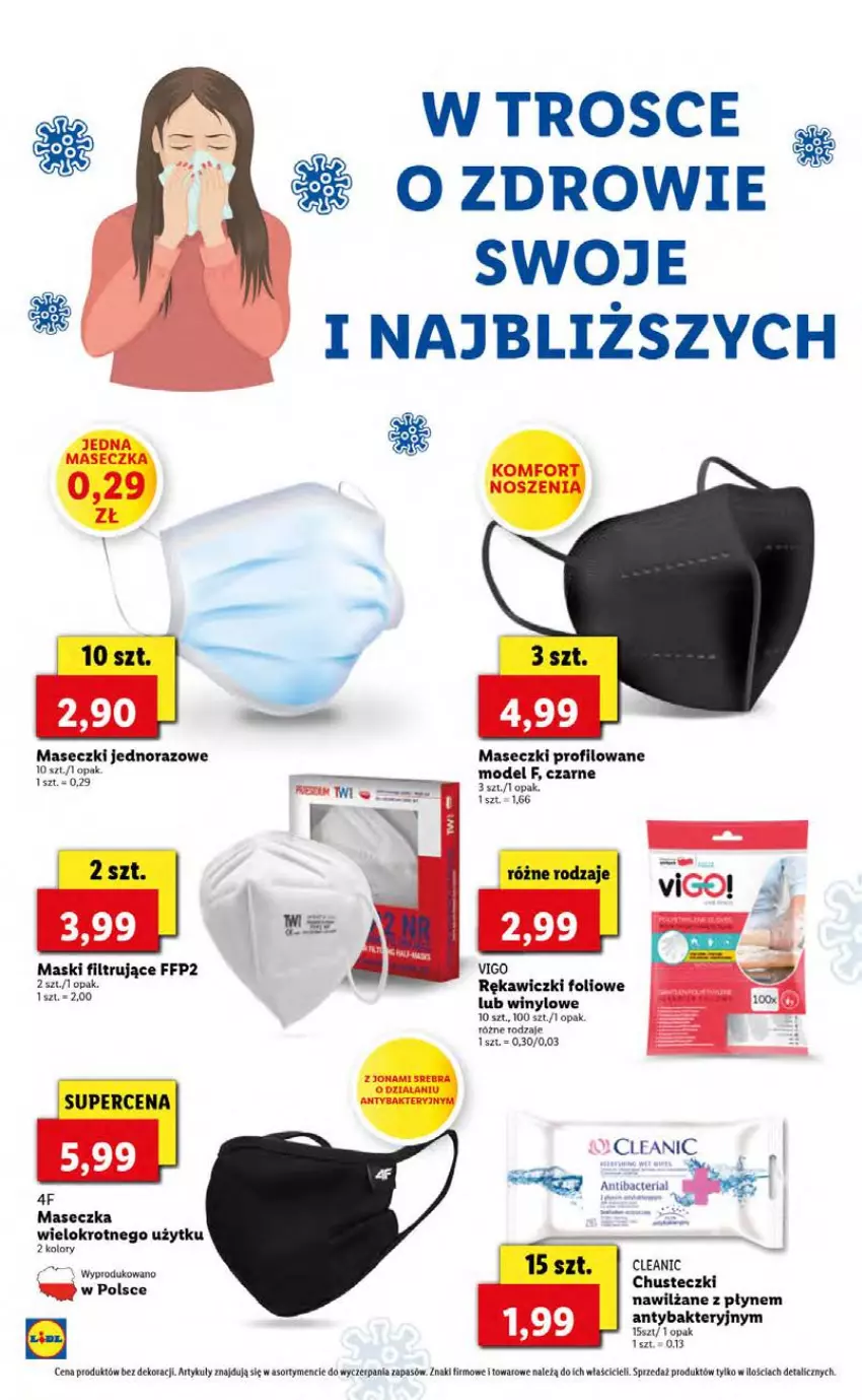 Gazetka promocyjna Lidl - GAZETKA - ważna 24.02 do 26.02.2022 - strona 60 - produkty: Chusteczki, Cleanic, JBL, Zdrowie