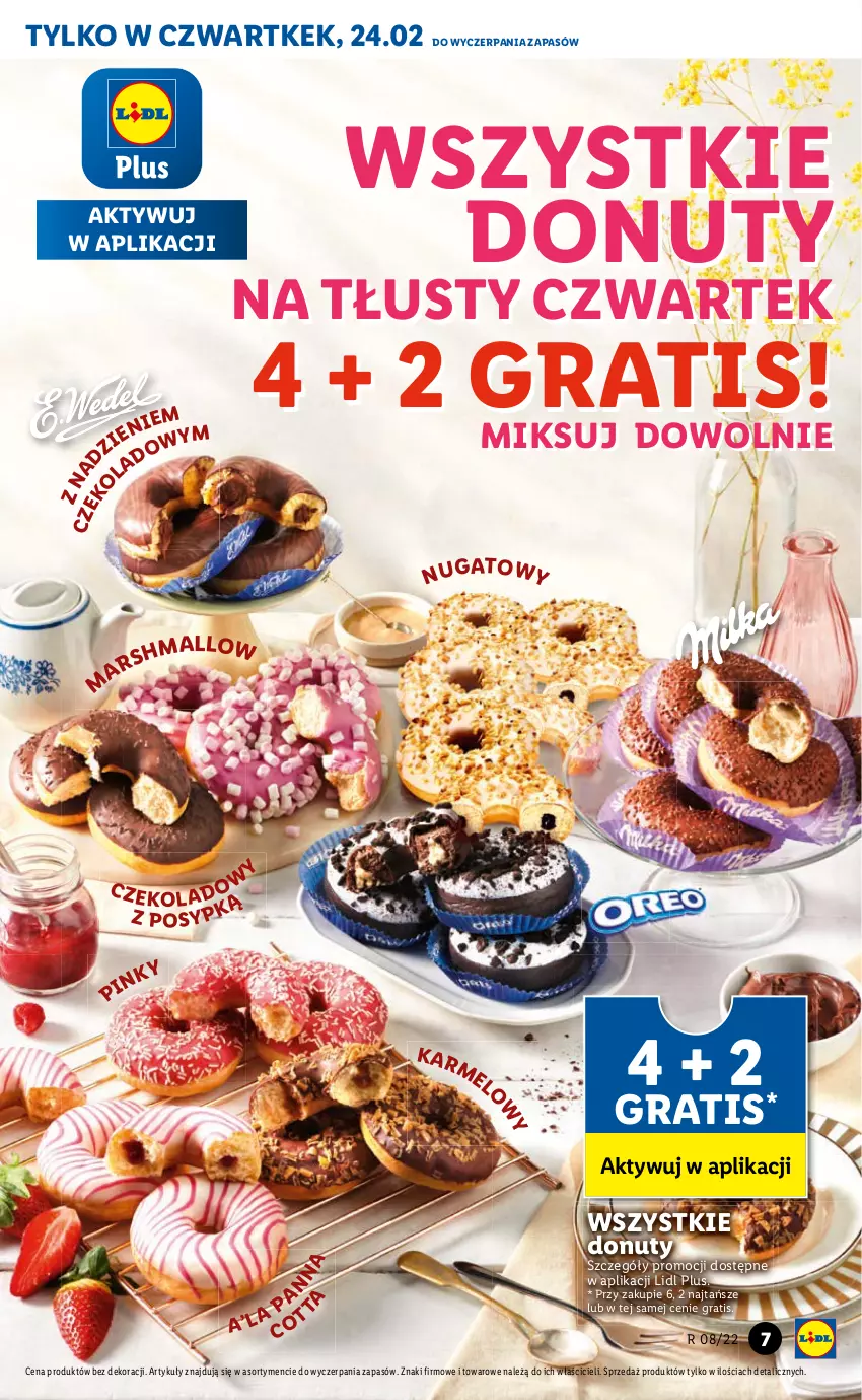 Gazetka promocyjna Lidl - GAZETKA - ważna 24.02 do 26.02.2022 - strona 7 - produkty: Donut, Gra, Nuty