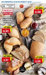 Gazetka promocyjna Lidl - GAZETKA - Gazetka - ważna od 26.02 do 26.02.2022 - strona 14 - produkty: Piec, Gra, Rust, Chleb, Bułka