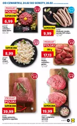 Gazetka promocyjna Lidl - GAZETKA - Gazetka - ważna od 26.02 do 26.02.2022 - strona 19 - produkty: Polędwica, Sok, Sokołów, Stek, Wołowina, Flaki