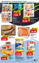 Gazetka promocyjna Lidl - GAZETKA - Gazetka - ważna od 26.02 do 26.02.2022 - strona 21 - produkty: Sałatka, Sos, Por, Gra, Rio Mare, Tusz, Sałat, Sushi, Tuńczyk, Graal