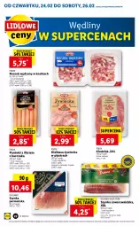 Gazetka promocyjna Lidl - GAZETKA - Gazetka - ważna od 26.02 do 26.02.2022 - strona 22 - produkty: Kurczak, Kindziuk, Parówki, Dulano, Szynka, PIKOK, Boczek, Kiełbasa