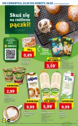 Gazetka promocyjna Lidl - GAZETKA - Gazetka - ważna od 26.02 do 26.02.2022 - strona 26 - produkty: Drożdże, Ser, Piątnica, Napój roślinny, Kawa, Tofu, Babuni, Czekolada, Bakoma, Deser, Alpro, Napój