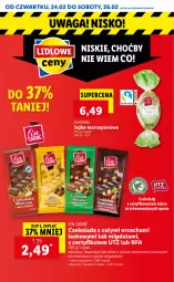 Gazetka promocyjna Lidl - GAZETKA - Gazetka - ważna od 26.02 do 26.02.2022 - strona 4 - produkty: Ser, Czekolada, Deser, Waga, Kakao, Fa
