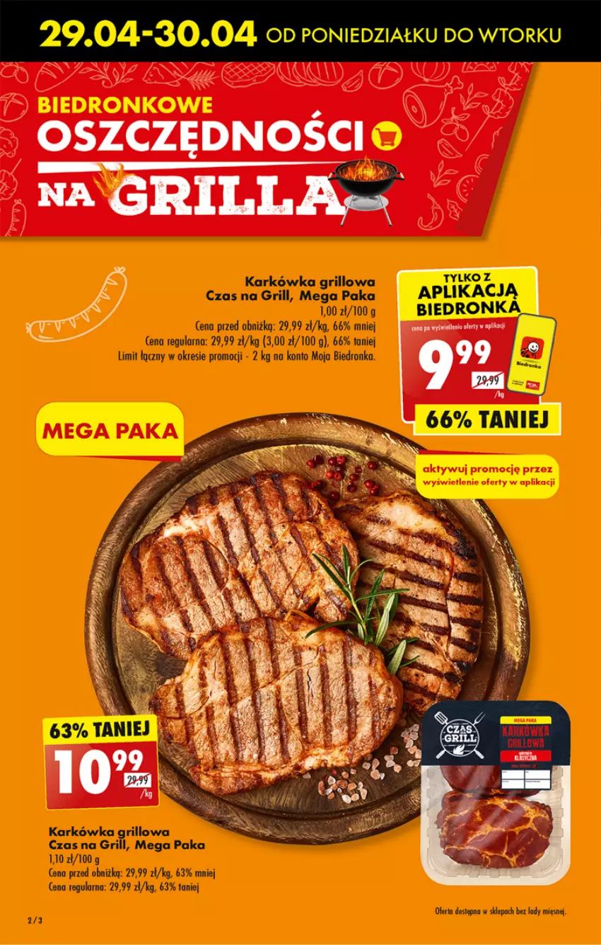 Gazetka promocyjna Biedronka - Od Poniedziałku - ważna 29.04 do 04.05.2024 - strona 6 - produkty: Grill