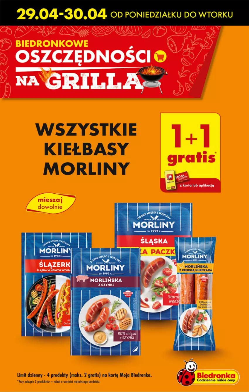 Gazetka promocyjna Biedronka - Od Poniedziałku - ważna 29.04 do 04.05.2024 - strona 7 - produkty: Gra, Morliny