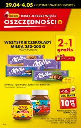Gazetka promocyjna Biedronka - Od Poniedziałku - Gazetka - ważna od 04.05 do 04.05.2024 - strona 22 - produkty: Nutella, Gra, Tera, Milka