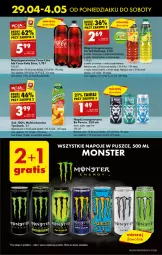 Gazetka promocyjna Biedronka - Od Poniedziałku - Gazetka - ważna od 04.05 do 04.05.2024 - strona 49 - produkty: Sok, Coca-Cola, Napoje, Napój gazowany, Tymbark, Mango, Napój, HP