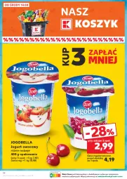 Gazetka promocyjna Kaufland - Gazetka tygodnia - Gazetka - ważna od 21.08 do 21.08.2024 - strona 38 - produkty: Jogurt owocowy, Bell, Jogurt, Kosz, Bella, Jogobella