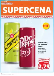 Gazetka promocyjna Kaufland - Gazetka tygodnia - Gazetka - ważna od 21.08 do 21.08.2024 - strona 62 - produkty: Napoje, Schweppes, Napój gazowany, Napój