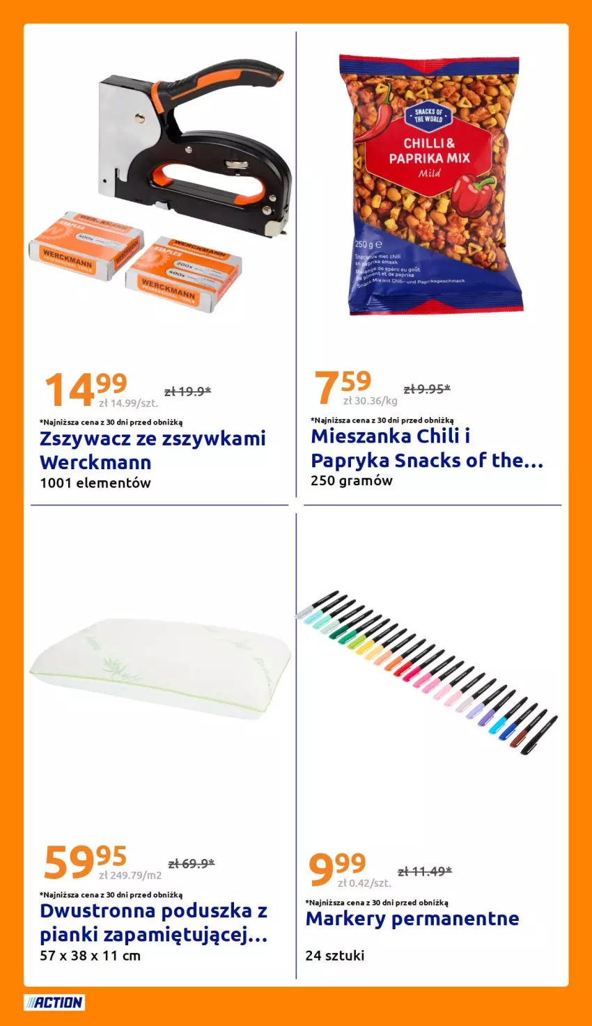 Gazetka promocyjna Action - Gazetka tydzień 32 2026 - ważna 05.08 do 11.08.2026 - strona 31 - produkty: Gra, Marker, Papryka, Poduszka
