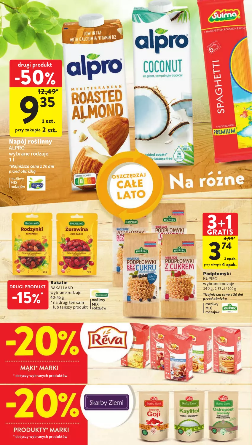 Gazetka promocyjna Intermarche - Gazetka Intermarche - ważna 17.08 do 23.08.2023 - strona 25 - produkty: Alpro, Bakalland, Gra, Kupiec, Napój, Napój roślinny, Piec