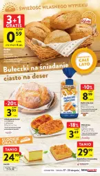 Gazetka promocyjna Intermarche - Gazetka Intermarche - Gazetka - ważna od 23.08 do 23.08.2023 - strona 14 - produkty: Top, Ser, Gra, Szarlotka, Pizza, Dan Cake, Chleb, Bułka