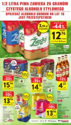 Gazetka promocyjna Intermarche - Gazetka Intermarche - Gazetka - ważna od 23.08 do 23.08.2023 - strona 30 - produkty: Piwo, Warka, Perła, Radler, Kozel