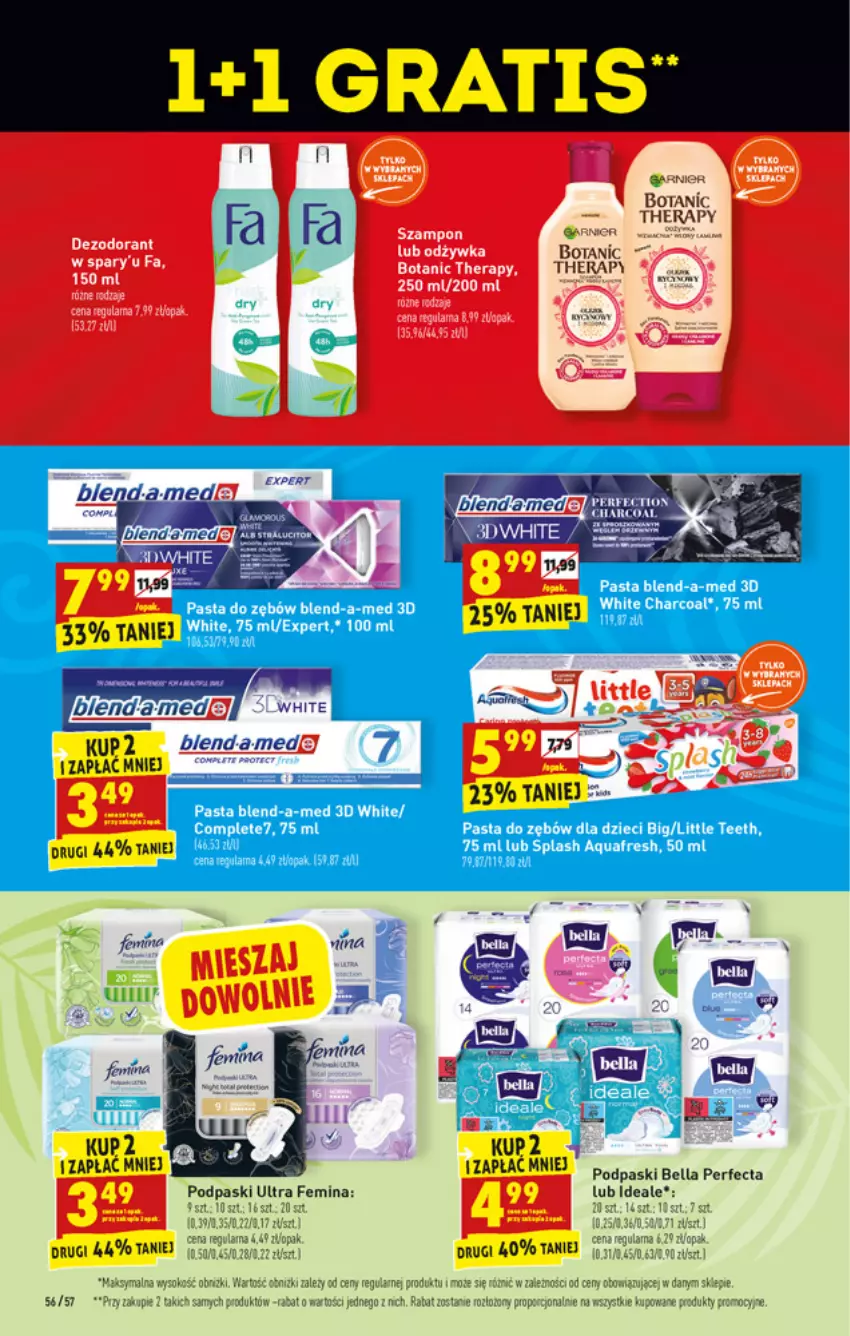 Gazetka promocyjna Biedronka - ważna 17.01 do 30.01.2022 - strona 56 - produkty: Aquafresh, Bell, Bella, Blend-a-Med, Dzieci, Fa, Gra, LG, Młot, Pasta do zębów, Perfecta, Podpaski, Sok