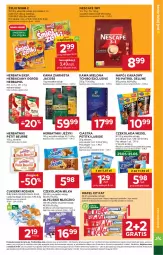 Gazetka promocyjna Stokrotka - Market - Gazetka - ważna od 04.06 do 04.06.2025 - strona 19 - produkty: Tchibo, Kit Kat, Lubisie, Ciastka, Nescafé, Warzywa, Por, Gin, Gra, Herbatniki Petit Beurre, Cukier, Kawa ziarnista, Jutrzenka, Jeżyki, Kawa mielona, Kawa, Herbatniki, Mleczko, Torba, Czekolada, Candy, Owoce, Cukierki, Jacobs, Herbata, Kakao, Napój, Ogród, Mięso, Herbapol, Psi Patrol, Milka