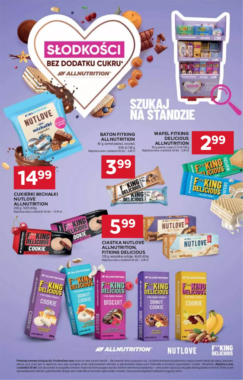 Gazetka promocyjna Stokrotka - Supermarket Opole/Radom - ważna 06.03 do 12.03.2025 - strona 27 - produkty: Baton, Ciastka, Cukier, Cukierki, HP, Michałki