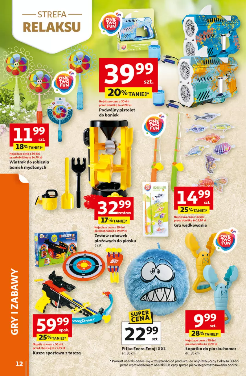 Gazetka promocyjna Auchan - 30 Lat Hipermarket - ważna 09.04 do 15.04.2026 - strona 12 - produkty: Fa, Gra, Pistolet, Por, Sport