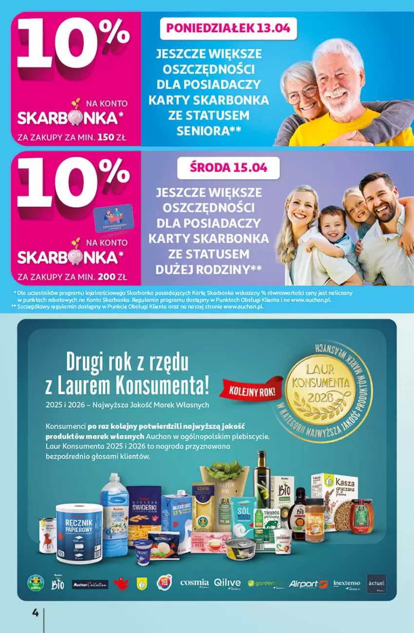 Gazetka promocyjna Auchan - 30 Lat Hipermarket - ważna 09.04 do 15.04.2026 - strona 4
