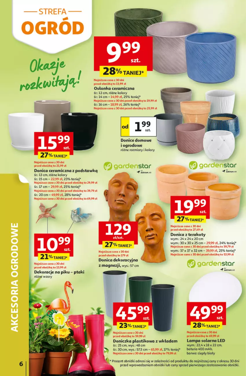 Gazetka promocyjna Auchan - 30 Lat Hipermarket - ważna 09.04 do 15.04.2026 - strona 6 - produkty: Bateria, Lampa, Magnez, Tera