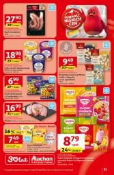 Gazetka promocyjna Auchan - 30 Lat Hipermarket - Gazetka - ważna od 15.04 do 15.04.2026 - strona 21 - produkty: Glazura, Pierogi, Ananas, Lody, Kapustą, Tilapia, Owoce, Frytki, Lazur, Mango, Szpinak