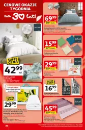 Gazetka promocyjna Auchan - 30 Lat Hipermarket - Gazetka - ważna od 15.04 do 15.04.2026 - strona 36 - produkty: Kołdra, Dywanik, Pościel, Aloe vera, Narzuta, Krzesło, Komplet pościeli, Poduszka, Dywan, Fa