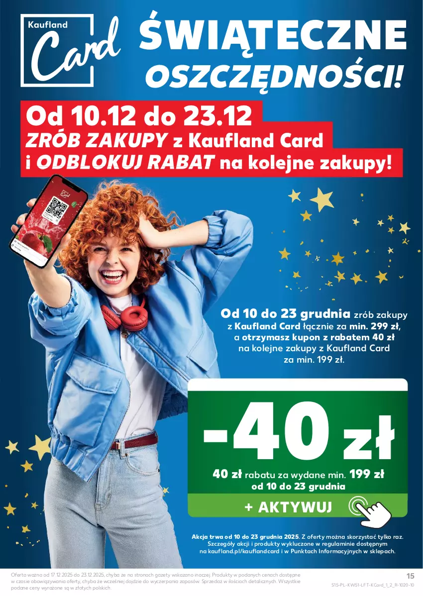 Gazetka promocyjna Kaufland - Gazetka tygodnia - ważna 17.12 do 23.12.2025 - strona 15 - produkty: Olej
