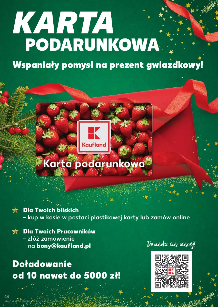 Gazetka promocyjna Kaufland - Gazetka tygodnia - ważna 17.12 do 23.12.2025 - strona 44
