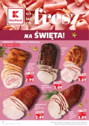 Gazetka promocyjna Kaufland - Gazetka tygodnia - Gazetka - ważna od 23.12 do 23.12.2025 - strona 24 - produkty: Piec, Sok, Sokołów, Szal, Karp, Kosz, Duda, Szynka, Boczek, Kabanos, Fa
