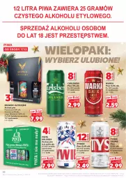Gazetka promocyjna Kaufland - Gazetka tygodnia - Gazetka - ważna od 23.12 do 23.12.2025 - strona 50 - produkty: Piwa, Piwo, Sok, Gra, Tyskie, Warka, Carlsberg