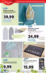 Gazetka promocyjna Lidl - GAZETKA - Gazetka - ważna od 10.04 do 10.04.2022 - strona 44 - produkty: Top, Pokrowiec na deskę, Wycieraczka, Szczotka, Podkładka, Pokrowiec, Podkład