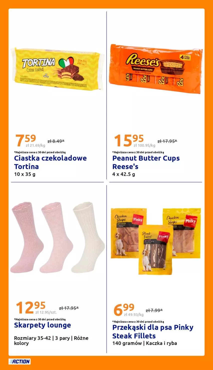 Gazetka promocyjna Action - Gazetka tydzień 42 2026 - ważna 14.10 do 20.10.2026 - strona 22 - produkty: Ciastka, Gra, Kaczka, Karp, Przekąski dla psa, Ryba