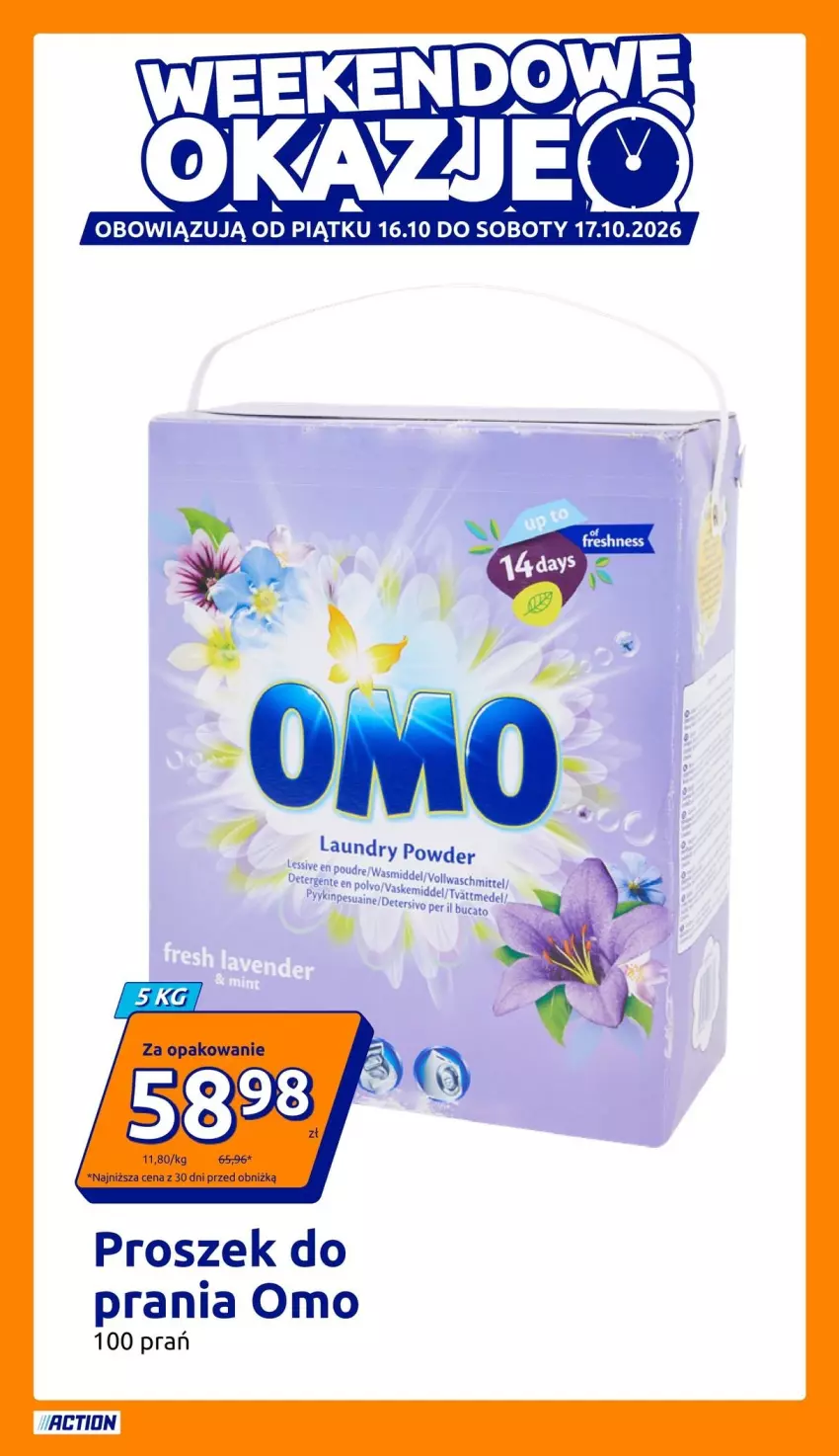 Gazetka promocyjna Action - Gazetka tydzień 42 2026 - ważna 14.10 do 20.10.2026 - strona 7 - produkty: Proszek do prania